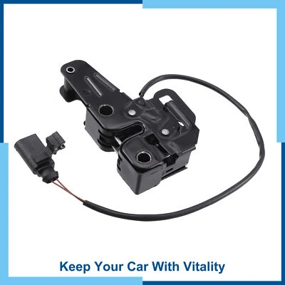 Paquete (1) Conjunto de bloqueo de pestillo de capó de coche para Audi A4 S4 RS4 QUATTRO 2002-2008 Foto 1 de 4