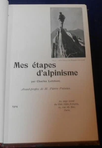 Mes étapes d'Alpinisme | Charles Lefébure | Très bon état - Picture 1 of 2