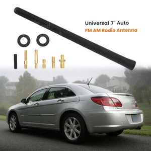 7" Black Radio Antenna Mast Radio AM/FM Reception For Chrysler Sebring 2007-2010 - Imagen 1 de 14