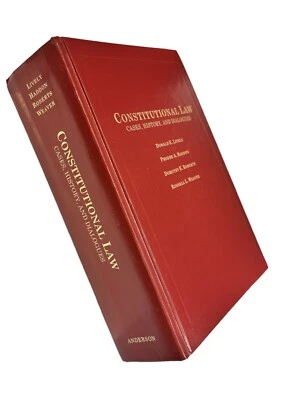 Constitutional Law Book Cases History Dialogues From Professors Of Law Like New - Image 1 of 4