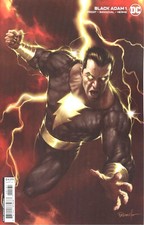 BLACK ADAM #1 COVER C - LUCIO PARRILLO - CARD STOCK VARIANT NM/NM+