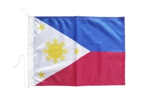 Philippinen Bootsfahne Bootfahne Fahnen Flaggen fürs Boot 30x40cm - Bild 1 von 1