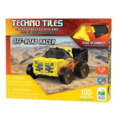 UNIVERSITY GAMES Universitätsspiele Techno Fliesen Bauset - Offroad Racer