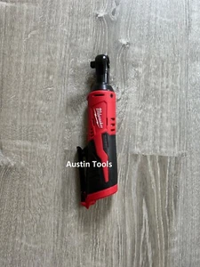 NEW Milwaukee 2457-20 M12 12V Cordless Lithium-Ion 3/8 in. Ratchet (Tool Only) - Picture 1 of 1