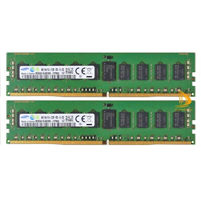 16GB Samsung 2x 8GB 1RX4 DDR4 2133P PC4-17000mhz Desktop REG-Server Memory RAM % - Image 1 of 4