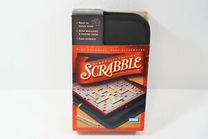 Scrabble Tile Word Crossword Game Travel Folio Portable Edition 2001