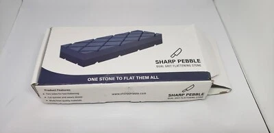 NUEVO Guijarro Afilado Doble Grano Grueso/Fino Afilado Piedra Aplanadora Diamante Foto 1 de 4