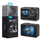 Akaso Brave 8 Action Underwater Camera 4K 60Fps 48Mp Ipx8 Ai Face 10M Depth