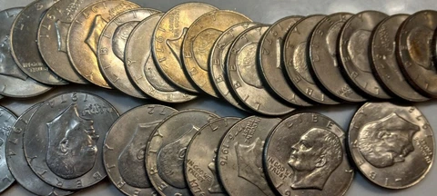 Eisenhower Dollar  • Average Circulated - random year Cover