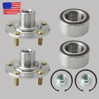 Front Left & Right Wheel Hub Bearing Assembly for Honda Accord 2005-2007 Acura Foto 1 de 4