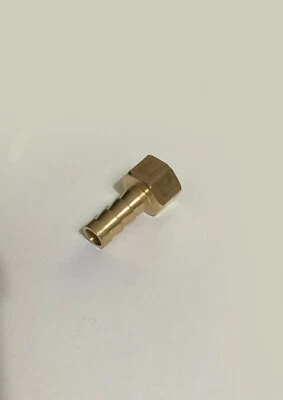 CELTD 6 mm Schlauch Widerhaken Endstück 1/4" BSP Innengewinde gerade Messing Verbinder Fitting