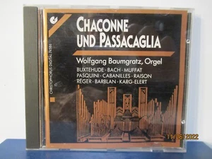 Chaconne und Passacaglia - Wolfgang Baumgratz - CD - MINT condition - E24-4501 - Picture 1 of 3