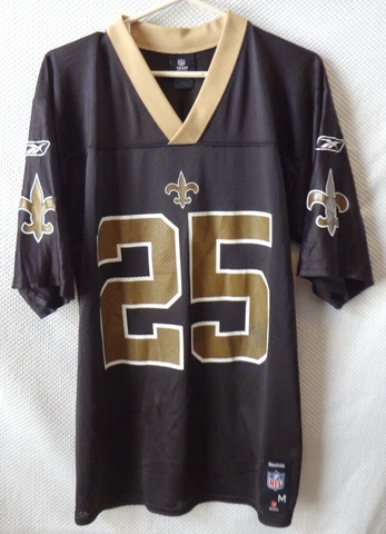 Reggie Bush New Orleans Saints Reebok NFL Players Football Jersey - Size Medium Cover