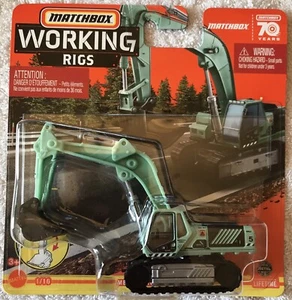 NUEVAS PLATAFORMAS DE TRABAJO MATCHBOX 2022 MBX EXCAVADORA PARQUES NACIONALES EDICIÓN ESPECIAL - Imagen 1 de 2