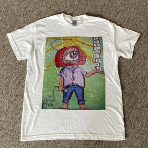 Vintage style radiohead short sleeve classic white shirt reprint KV30408 - Picture 1 of 2