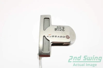 Odyssey White Hot 2-Ball Blade Putter Steel Left 35.25in - Image 1 of 4