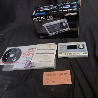 BOSS BR-80 Micro BR Digital Recorder with Box Manual and CD from Japan Tested - Image 1 of 4
