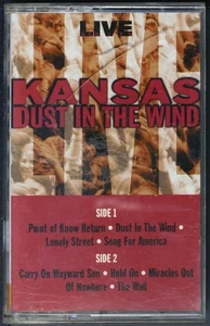 Kansas - Live: Dust In The Wind - MC Cassette [NH18050] USA - Bild 1 von 4