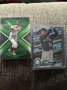 2008 Upper Deck Starquest Ichiro Suzuki #SQ-46 & Topps Updated US100 - Bild 1 von 3