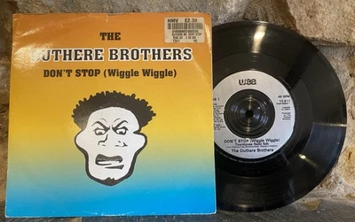 The Outhere Brothers - Don't Stop (Wiggle Wiggle) - 7" Single 1994 WEA YZ 917 - Image 1 of 4