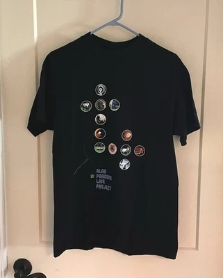 Camiseta de la gira Alan Parsons Project Live Project Time Machine M Negra 1999 Foto 1 de 4