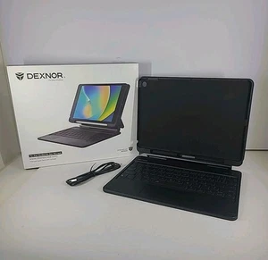 Dexnor Keyboard Case for for iPad 9th/8th/7th Generation 10.2"with Pencil Holder - Picture 1 of 11