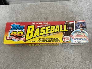 Topps 1991 - 40 Years of Baseball - 792 Baseball Cards - Complete - Picture 1 of 1