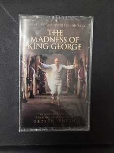 MADNESS OF KING GEORGE (1994) SOUNDTRACK New Sealed AUDIO CASSETTE GEORGE FENTON - Picture 1 of 5