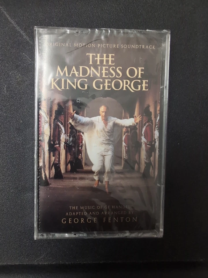 MADNESS OF KING GEORGE (1994) SOUNDTRACK New Sealed AUDIO CASSETTE GEORGE FENTON Foto 1 de 4