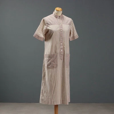 Céline Paris Chemisier Kleid Vintage Baumwolle Gr. M/L 70er Jahre Originell - Bild 1 von 4