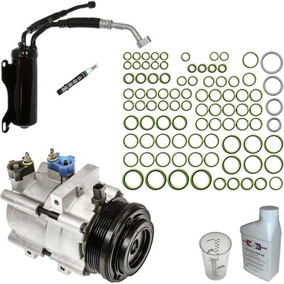 Compresor de aire acondicionado Omega para Ford E-150 y Super Duty con kit de reparación de aire acondicionado Foto 1 de 2