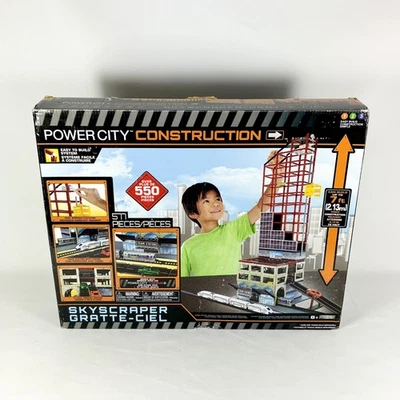 POWER CITY CONSTRUCTION  SKYSCRAPER 577 PIECES - Image 1 of 3