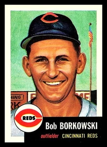 1991 Topps Archives 1953 #7 Bob Borkowski Free Shipping - Picture 1 of 2