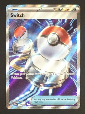 Pokemon TCG Switch 123/094 Phantasmal Flames Ultra Rare Full Art Holo NM - Image 1 of 3