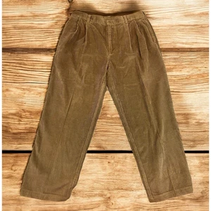 Jos. A. Bank Cordhose Herren Gr. 36 braun Baumwolle Plissee klassisch Academia - Bild 1 von 13