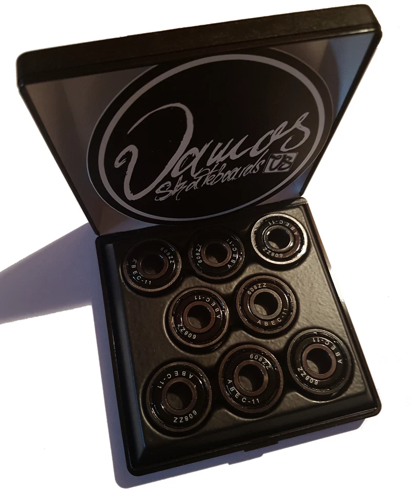 VAMOS Speed Bearings - ABEC11 Premium Kugellager - Longboard High Speed Fidget