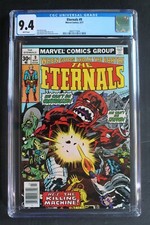 ETERNALS #9 1st SPRITE Lia McHugh MOVIE 1977 1st Eson Hargen Oneg KIRBY CGC 9.4