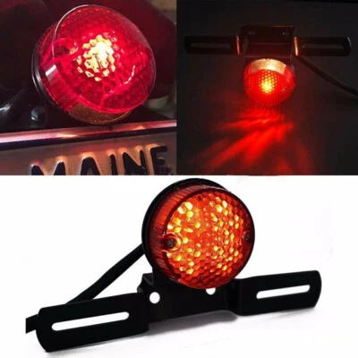 Eliminador de guardabarros de motocicleta soporte de matrícula luz trasera para motos de tierra Foto 1 de 4