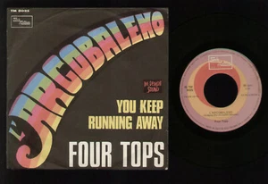 7" FOUR TOPS L'ARCOBALENO / YOU KEEP RUNNING AWAY ITALY TAMLA MOTOWN DETROIT - Imagen 1 de 1
