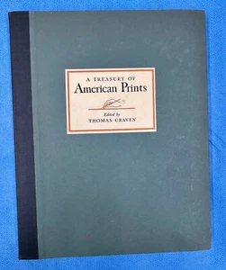 A Treasury of American Prints Thomas Craven Simon & Schuster 1939 Schuber - Bild 1 von 22
