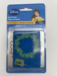 Rare! ROSE FRAME DISNEY CUTTING DIE AND EMBOSSING FOLDER - Cuttlebug 37-1720 - Picture 1 of 3