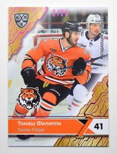 2018-19 Sereal Premium KHL PURPLE Foil #AMR-009 Tomas Filippi 02/25