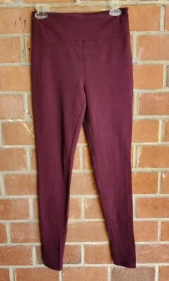 Mossimo Supply Co. Borgoña Ropa Activa Yoga Leggings Talla Pequeña Foto 1 de 4