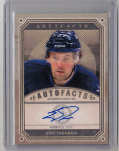 ERIC TANGRADI 13/14 Upper Deck Artifacts Autofacts Auto Autograph Signed #A-ET