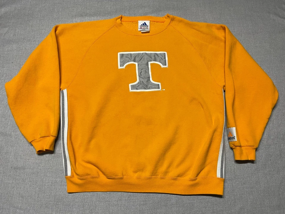 Sudadera De Colección Tennessee Volunteers Para Hombres XL Naranja Cuello Redondo Suéter Adidas Foto 1 de 4