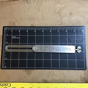 VINTAGE CRAFTSMAN 1950s SLIDING T BEVEL SQUARE 8" STAINLESS BLADE Vgc USA - Picture 1 of 9