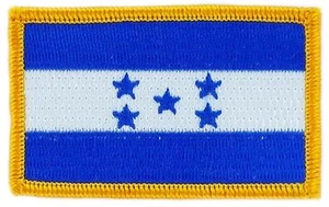 Embroidered Patch Flag HONDURAS Iron-On Patch - Picture 1 of 1