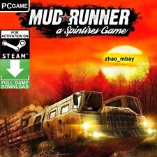 Spintires MudRunner PC Steam Key GLOBAL FAST DELIVERY! Simulation off-road