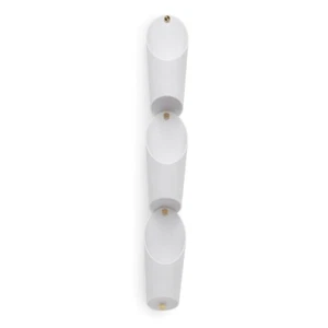 UMBRA Floralink Wall Vessel White - Picture 1 of 8