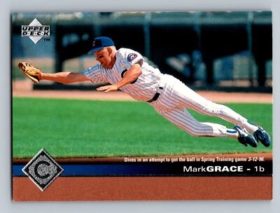 Mark Grace 1997 Upper Deck #35 Chicago Cubs - Image 1 of 2
